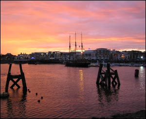 John Jenkins captured this dramatic view of Cardiff Bay 