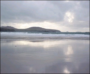 Whitesands Bay in Pembrokeshire in the late afternoon (Tony Peters, Cardiff)
