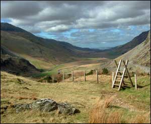 Photo of Nant Ffrancon, Snowdonia, taken by Rhodri Parri (aged 10) 