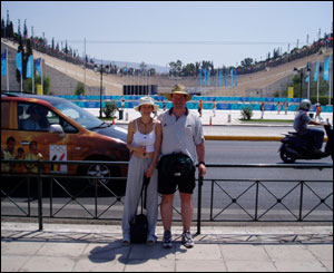 Stephen Atkinson in Athens