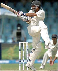 Imran Farhat in action for Pakistan