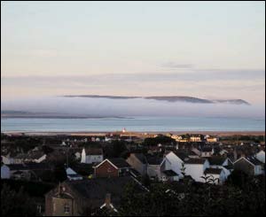 The Gower viewed from Burry Port (Nick Roberts)