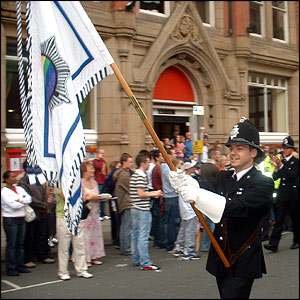 Members of the Gay Police Association at Manchester Pride