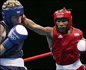 Yuriorkis Gamboa Toledano of Cuba wins the flyweight gold medal 
