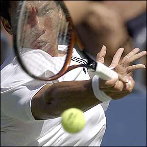 Paradorn Srichaphan returns to Paul Goldstein 