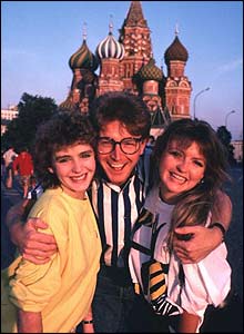 Yvette Fielding, Mark Curry, Caron Keating