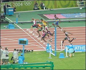 Anne Le Brocq's picture of the men's 100m final