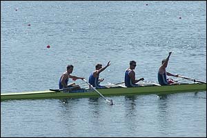 Anne Le Brocq picture of men's coxless fours final