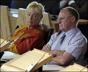 Independent MSPs Margo MacDonald and Dennis Canavan