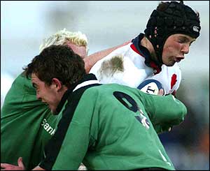 Ulster full-back Bryn Cunningham was not at his best against Connacht