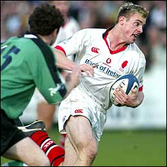 Queen's University star Tommy Bowe has an exciting future ahead of him