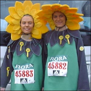 Paul and Sue sent us these two sunflowers who helped to raise a lot of money for St Nicholas Hospice in Bury St Edmunds