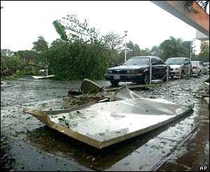 Jamaica in the wake of Hurricane Ivan
