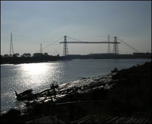 Mark Richard Manley sent in this shot of Newport's Transporter Bridge