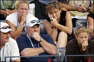 Lleyton Hewitt's supporters