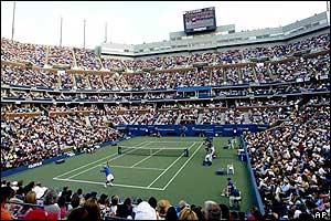 Roger Federer and Lleyton Hewitt 