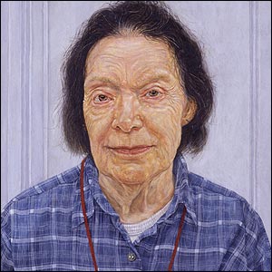 Head Full of Smiles by Fergus Mayhew (acrylic and oil on board)