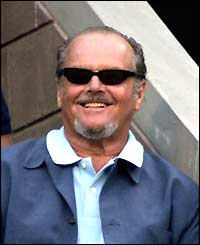 Actor Jack Nicholson