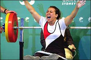  Fatma Omar of Egypt in action