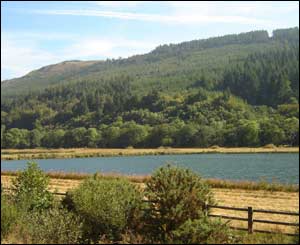 The lake at the side of the A465 between Neath and Glyn Neath (Ken Davies)