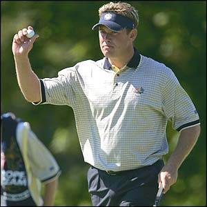 Westwood waves to the gallery