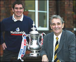Nigel and Brian Clough