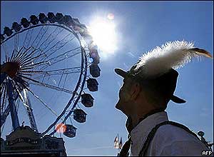 Oktoberfest fairground