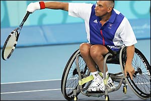Peter Norfolk is another strong British medal hope in wheelchair tennis