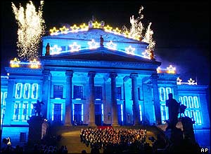 Concert outside the Schauspielhaus Theatre, Berlin