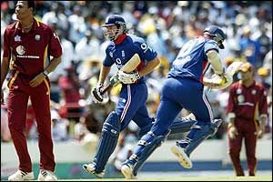 Windies win the toss and put England in to bat