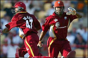 Bravo and Jacobs scamper a run