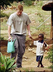 Prince Harry in Lesotho