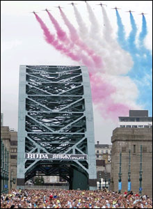 Red arrows