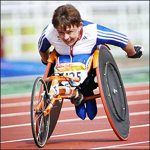 Tanni Grey Thompson becomes Britain's most successful Paralympian winning her ninth gold medal