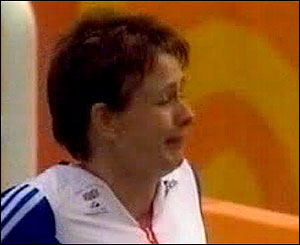 Tanni Grey Thompson after the race