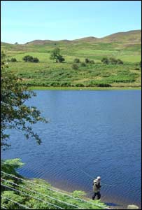 This shot of an angler was taken by Dominic Masson near his home village of Cilcain, Flintshire