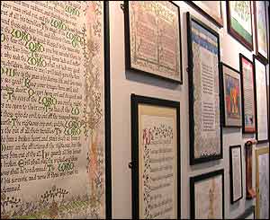 Calligraphy poems and prose