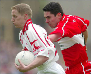 Colm McCullagh had a fine championship debut for Tyrone