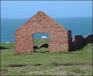Ruins of the brickworks at Porthgain (Will Ford)
