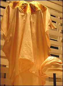 African robe and headwrap