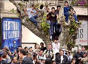 Cannes spectators