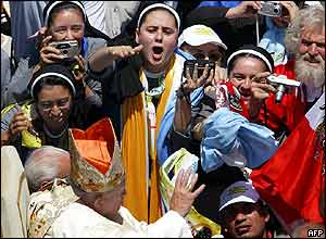 Nuns blessed by John Paul II