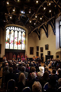 Inside Parliament Hall