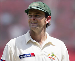 Adam Gilchrist sees a possible win put on hold