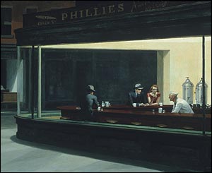 Nighthawks, 1942: The Art Institute of Chicago