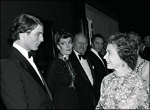 Christopher Reeve and the Queen