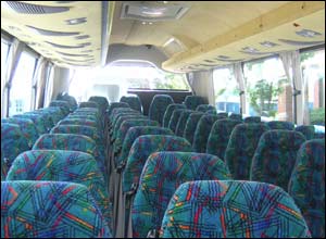 Interior of coach