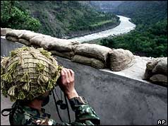 Pakistani soldier in Pakistan-held Kashmir