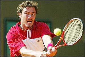 Marat Safin missed Roland Garros last year with an injury - but is back in form this year