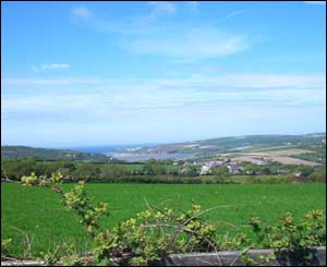 Mr Edgington took this view across to St.Dogmaels, Cardigan from the A478